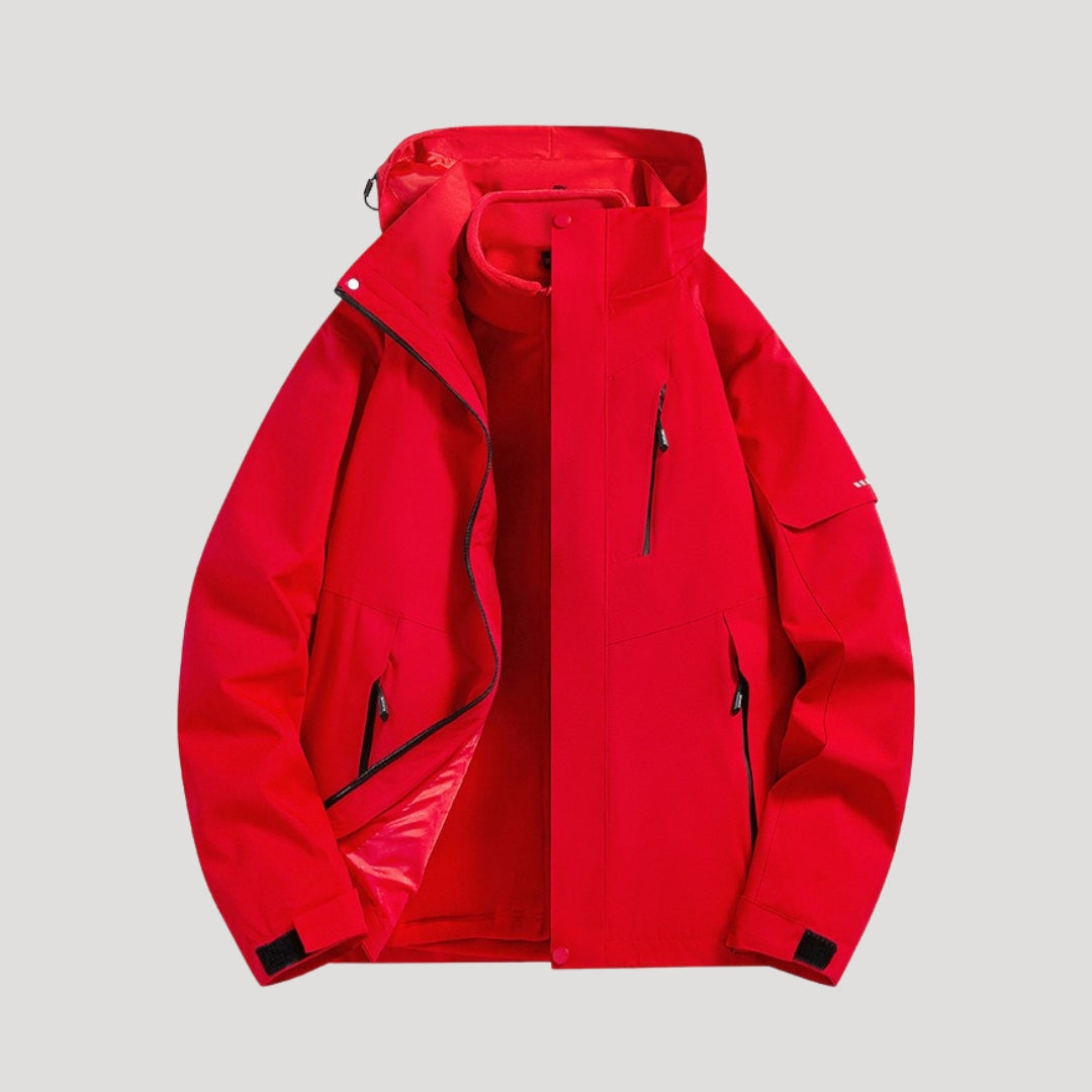 Keziah | Women's Stylish Colour-Block Hooded Jacket