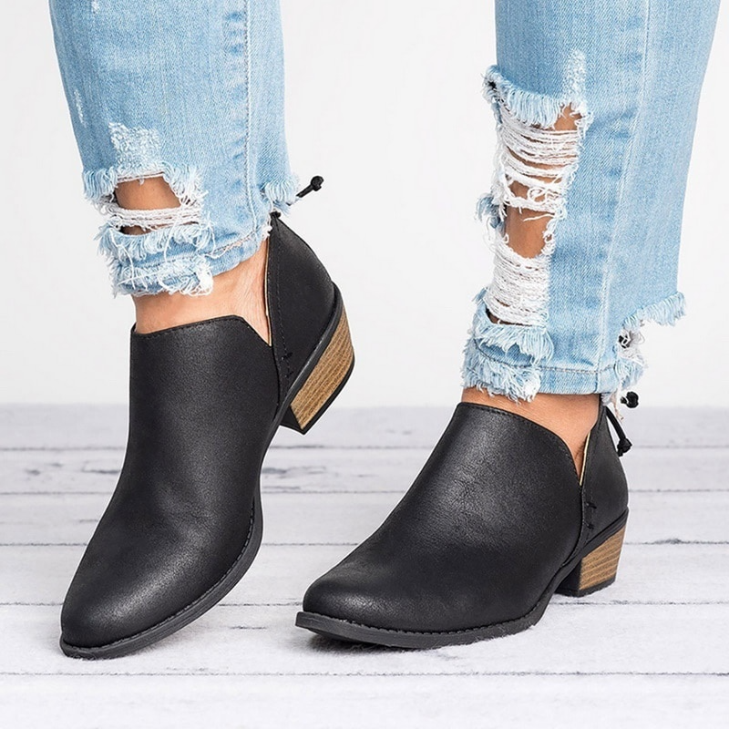 Reba | Vintage-Inspired Ankle Boots