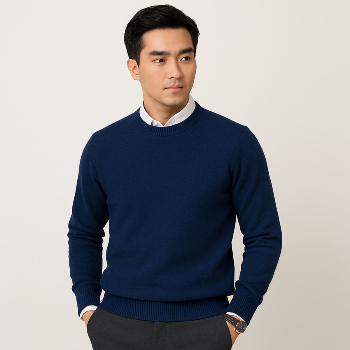 Dylan | Men's Classic Knit Jumper for Winter