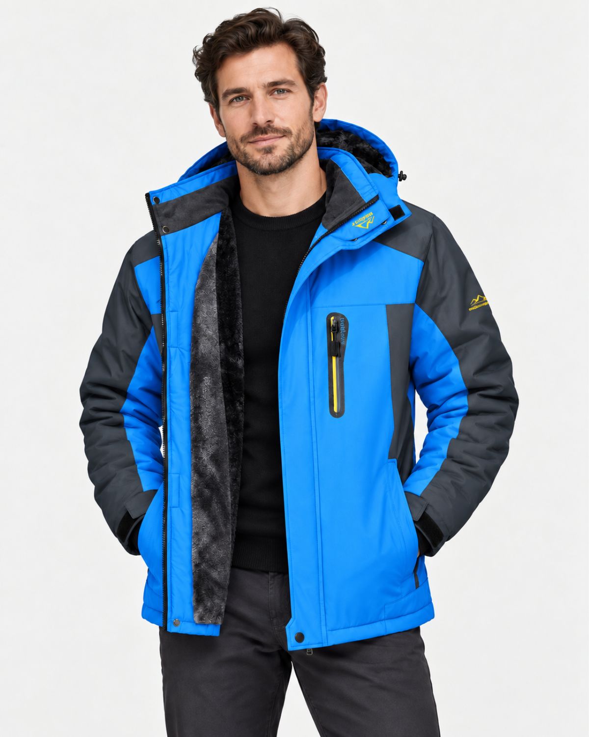 Harry | Men's Plush-Lined Hooded Jacket