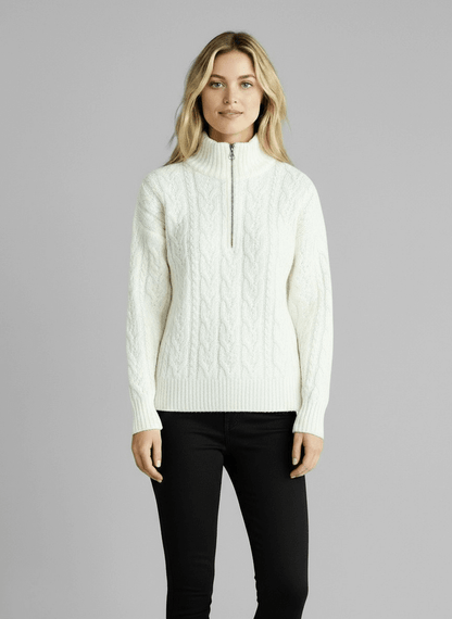 Amy | Zip-Up Jumper for Winter