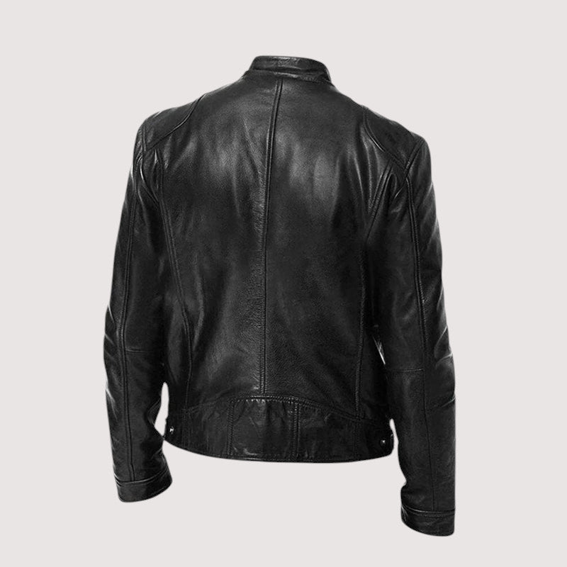 Euan | Men's Stylish Faux Leather Jacket