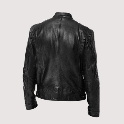Euan | Men's Stylish Faux Leather Jacket