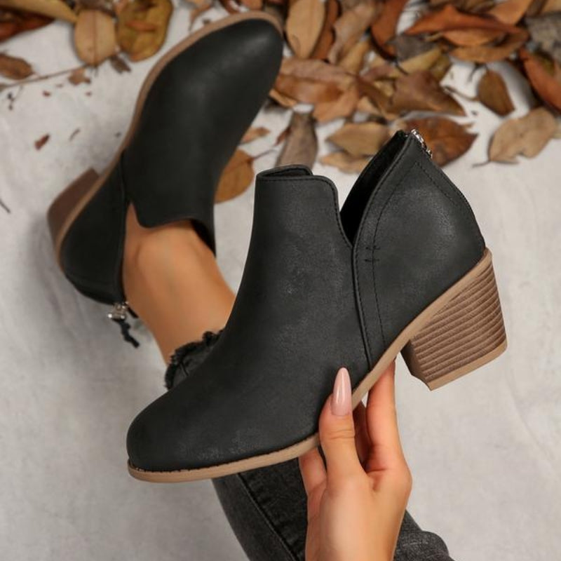 Roselyn | Elegant Heeled Ankle Boots