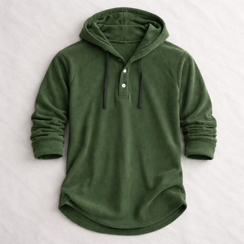 Stanley | Men's Stylish Corduroy Hoodie for Winter