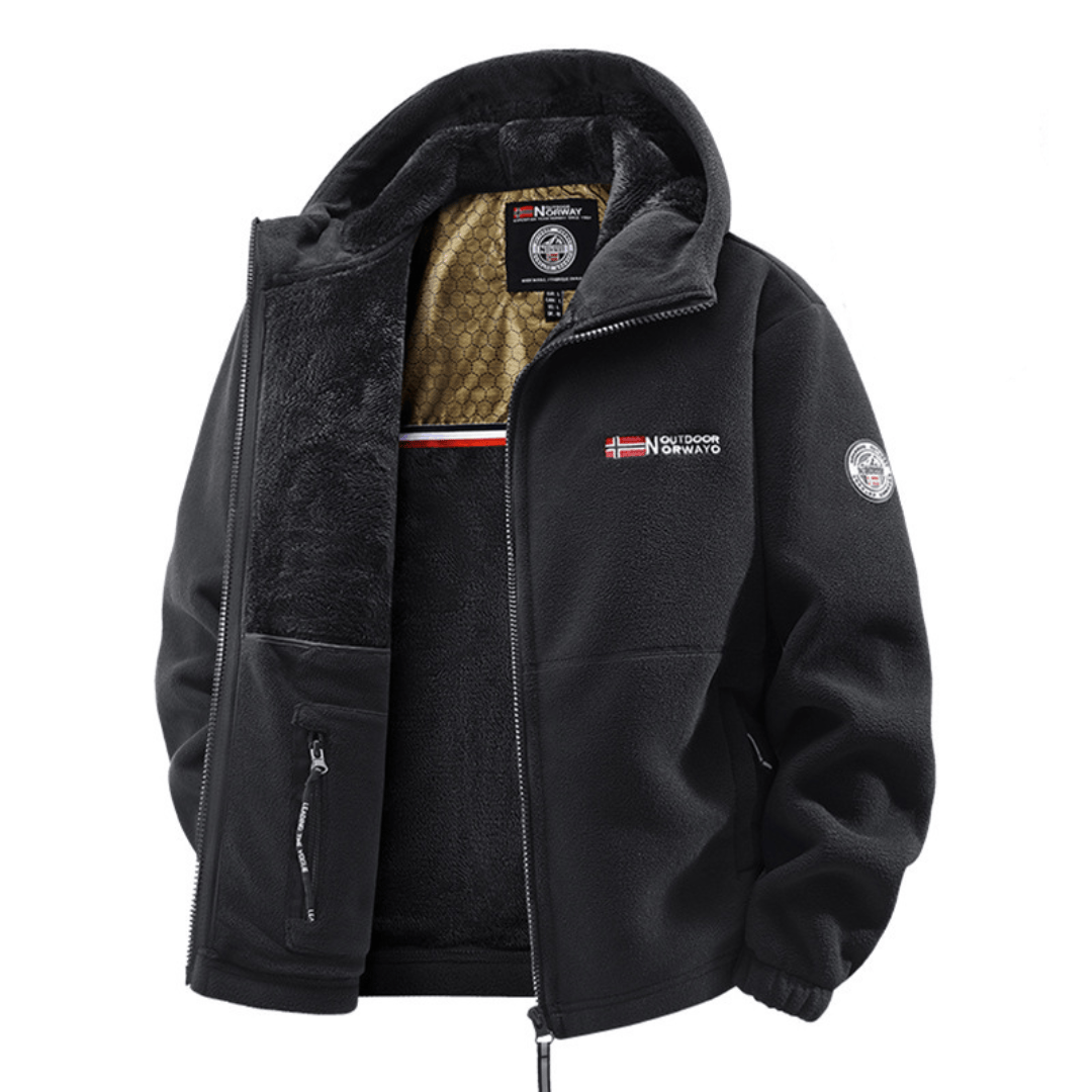Noah | Men's Insulated Fleece Bomber Jacket