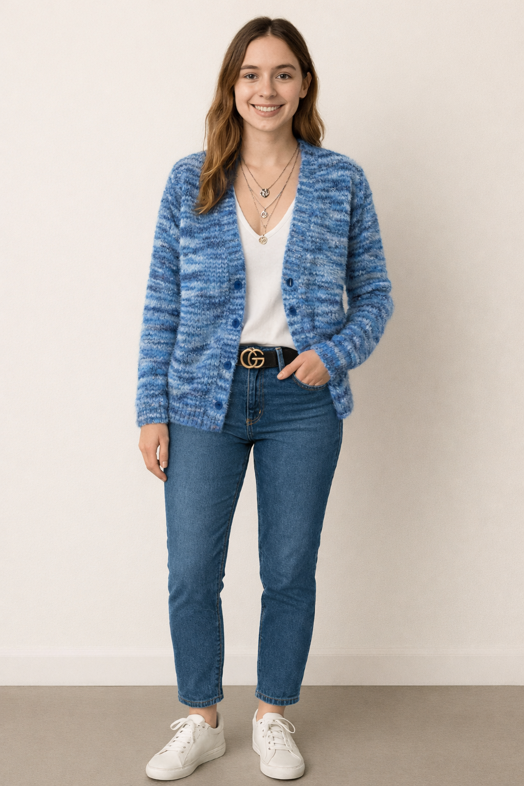 Alana | Women's Cosy Open-Front Knit Cardigan for Winter