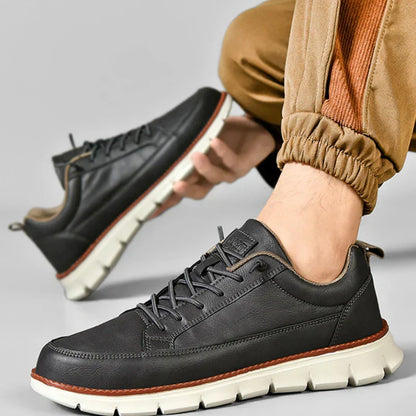 Supportive Leather Trainers
