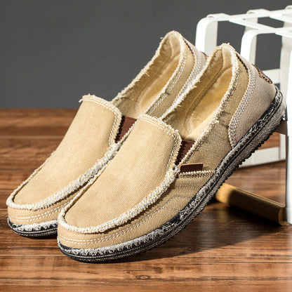 Alfie | Men's Stylish Canvas Slip-On Shoes