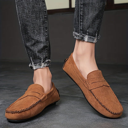 Benjamin | Men's Comfortable Fabric Slip-On Shoes