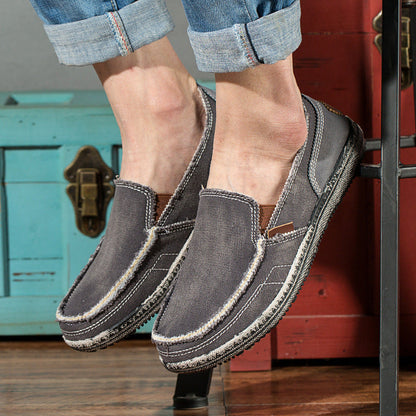 Alfie | Men's Stylish Canvas Slip-On Shoes