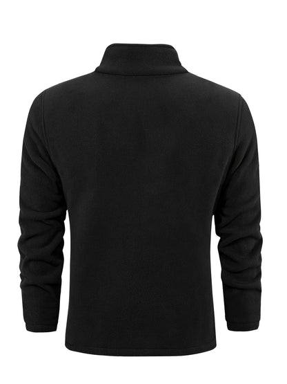William | Men's Stand-Collar Fleece Jacket for Winter