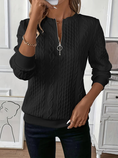 Amy | Stylish Zipper Jumper for Winter