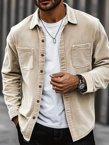 Oscar | Men's Stylish Corduroy Overshirt