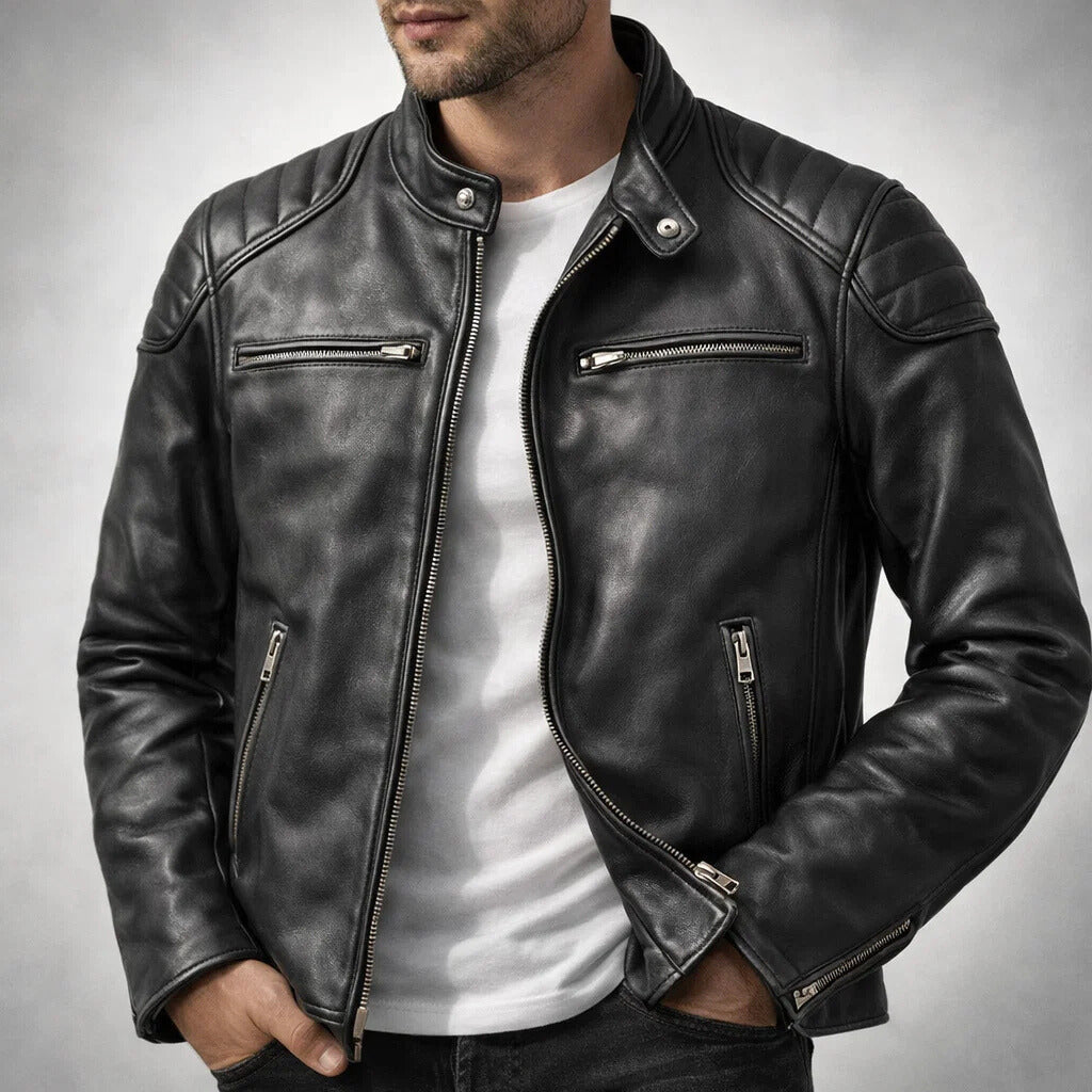 Samuel | Men's Rugged Motorcycle Jacket