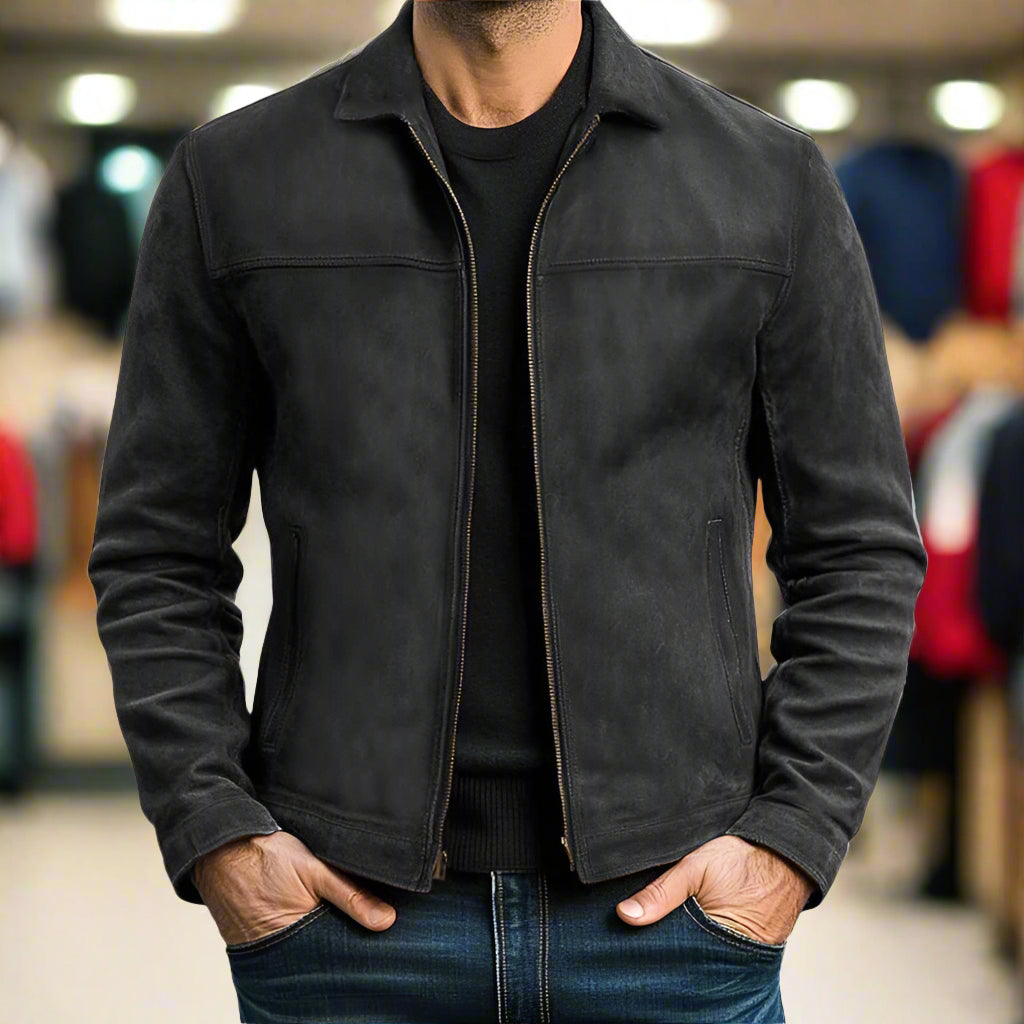 Oscar | Men's Refined Zippered Jacket