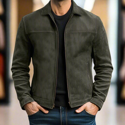 Oscar | Men's Refined Zippered Jacket