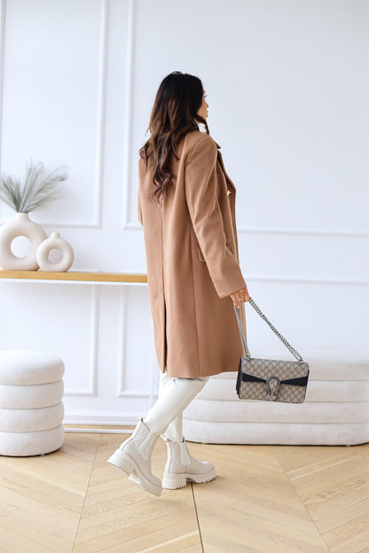 Emily | Women's Elegant Double-Breasted Coat for Winter
