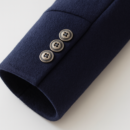 Tom | Men's Colourblock Wool Overcoat for Winter