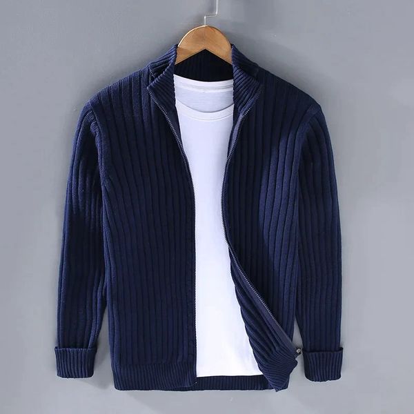 Ravello | Ribbed Zip-Up Cardigan for Winter