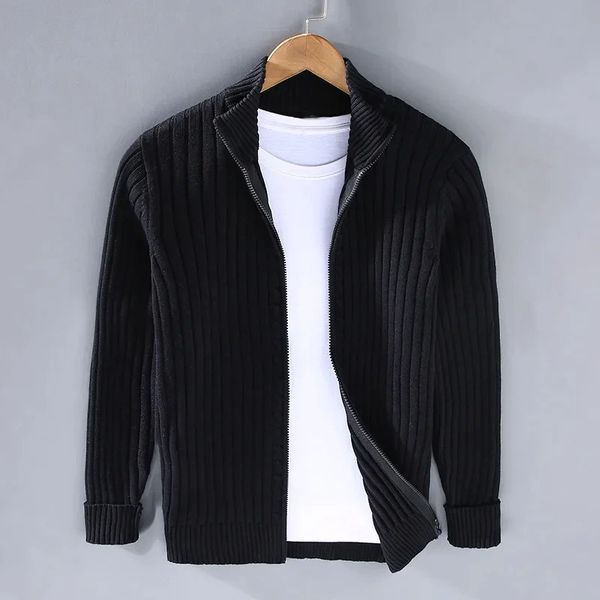Ravello | Ribbed Zip-Up Cardigan for Winter