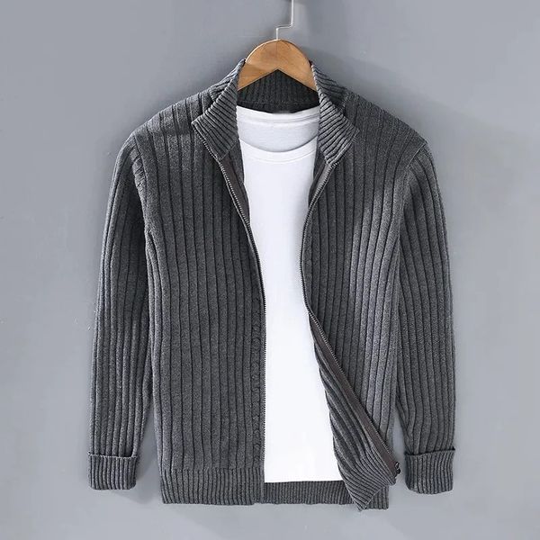 Ravello | Ribbed Zip-Up Cardigan for Winter