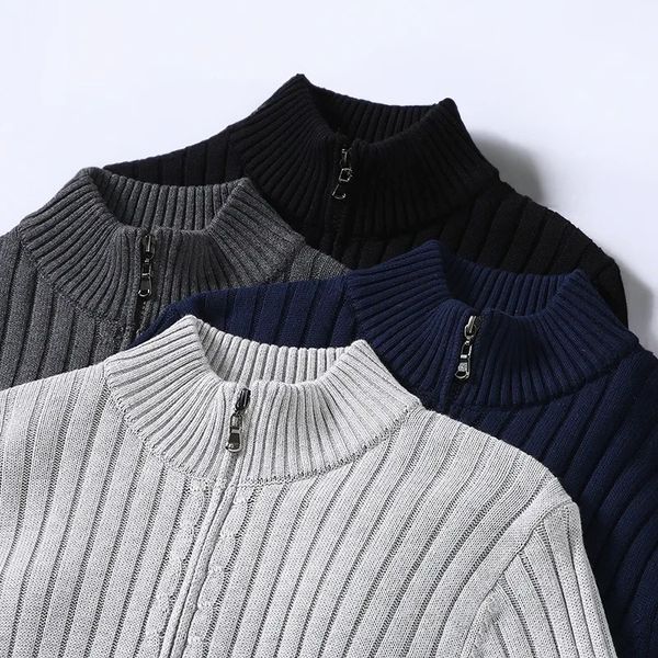 Ravello | Ribbed Zip-Up Cardigan for Winter