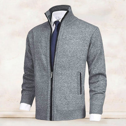 Lewis | Men's Classic Long-Sleeve Cardigan for Winter
