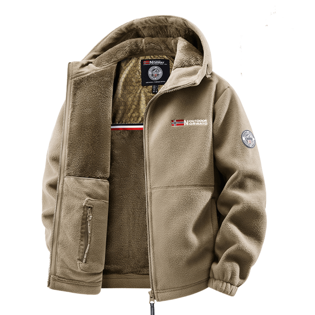 Noah | Men's Insulated Fleece Bomber Jacket