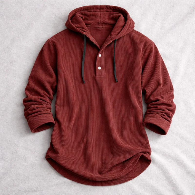 Stanley | Men's Stylish Corduroy Hoodie for Winter