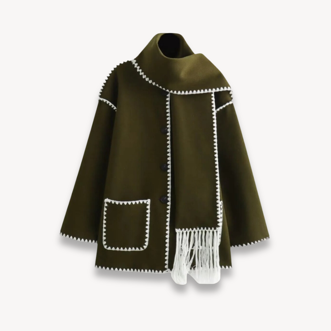 Libby | Women's Chic Oversized Cape Jacket