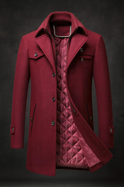 James | Men's Premium Wool Coat for Winter