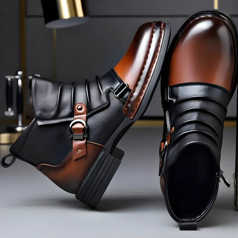 Matthew | Men's Stylish Buckle Boots