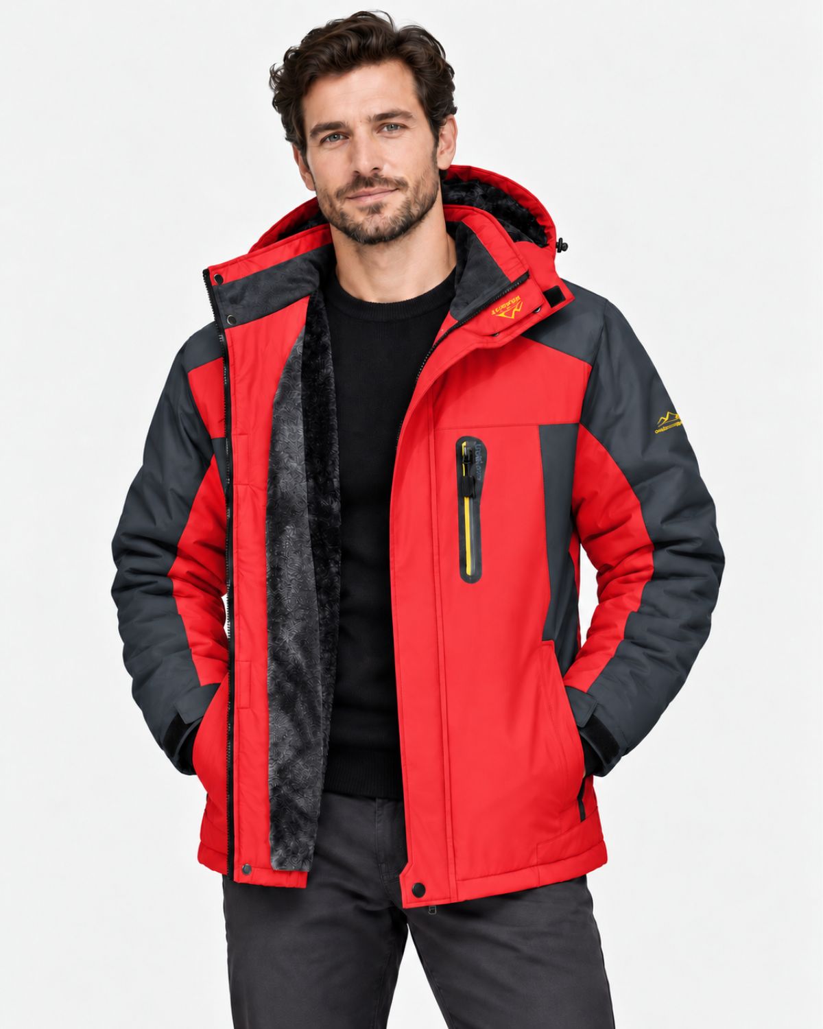 Harry | Men's Plush-Lined Hooded Jacket