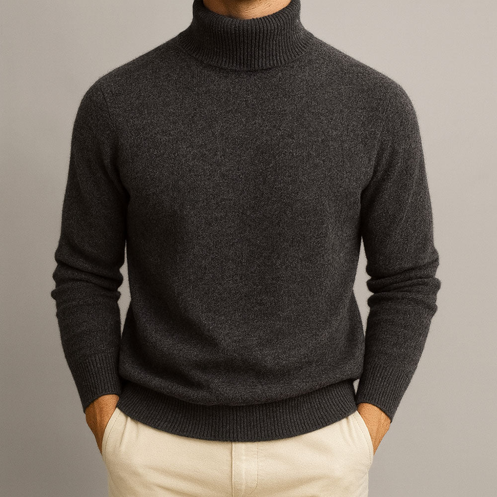 Archie | Men's Stylish High-Collar Jumper for Winter