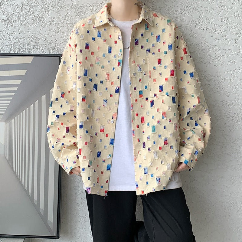 Mosaic | Heavyweight Button-Front Jacket