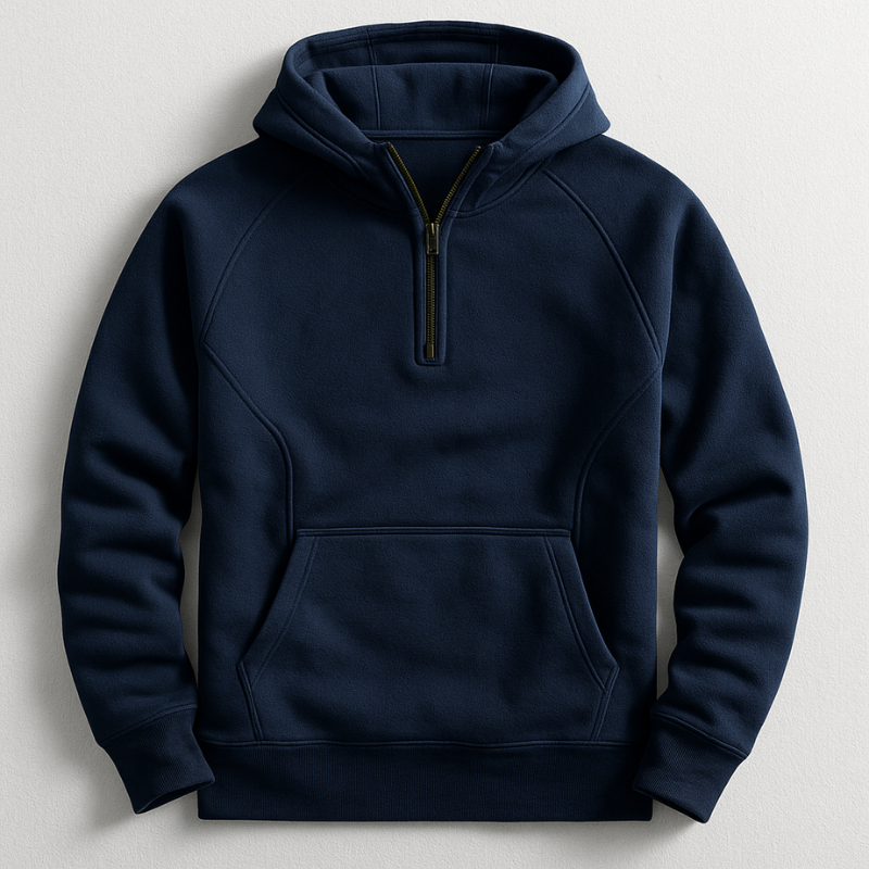 Oliver | Men's Midweight Cotton Pullover Hoodie for Winter