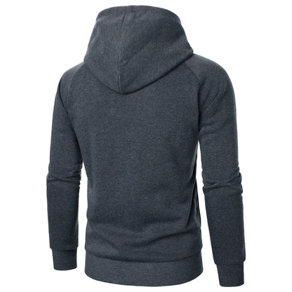 Harvey | Men's Crossover Zip-Up Hoodie for Winter