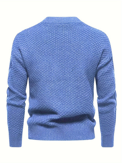 Finley | Men's Classic Cable-Knit Crew Neck Jumper for Winter