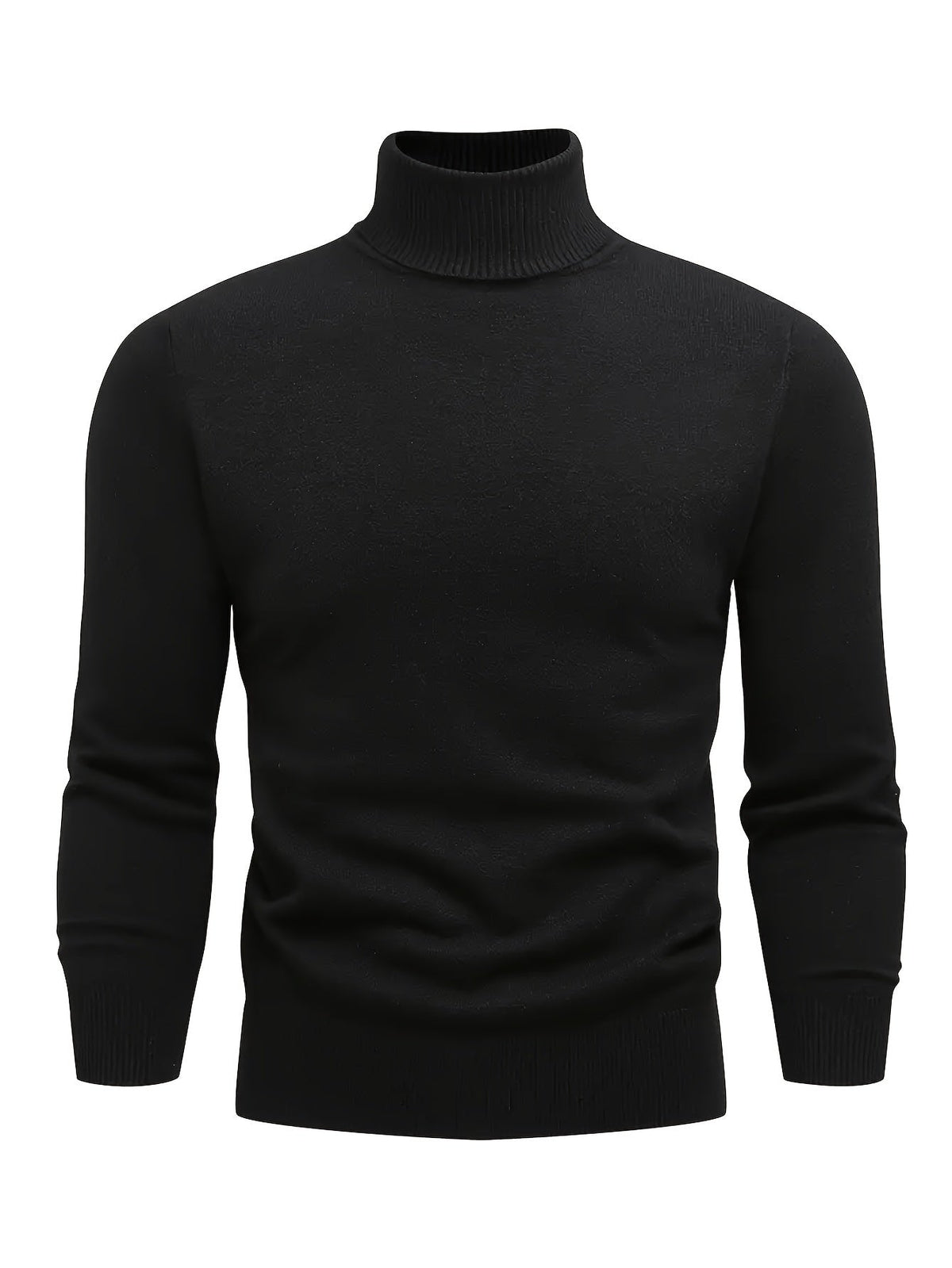 Ethan | Men's High-Neck Knit Jumper for Winter