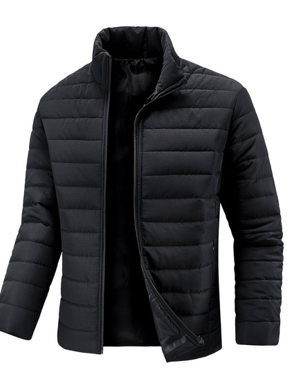 Sam | Men's Padded Stand-Collar Coat for Winter