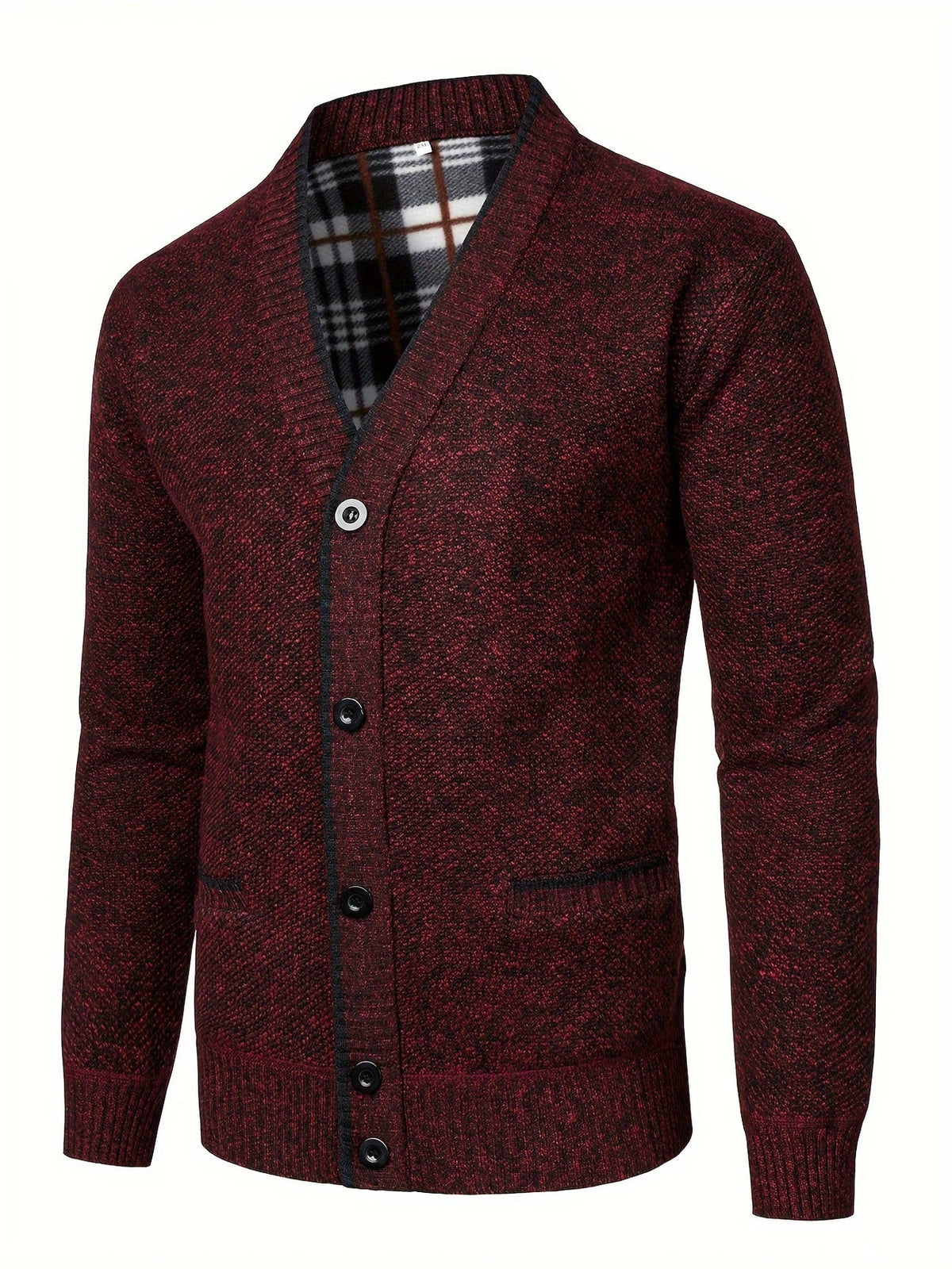 Oliver | Men's Classic Solid-Knit Cardigan for Winter