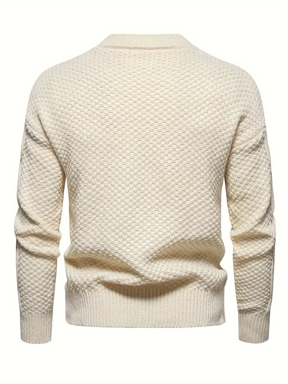 Finley | Men's Classic Cable-Knit Crew Neck Jumper for Winter