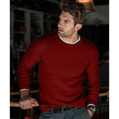 Troy | Men's Crew Neck Knit Jumper for Winter