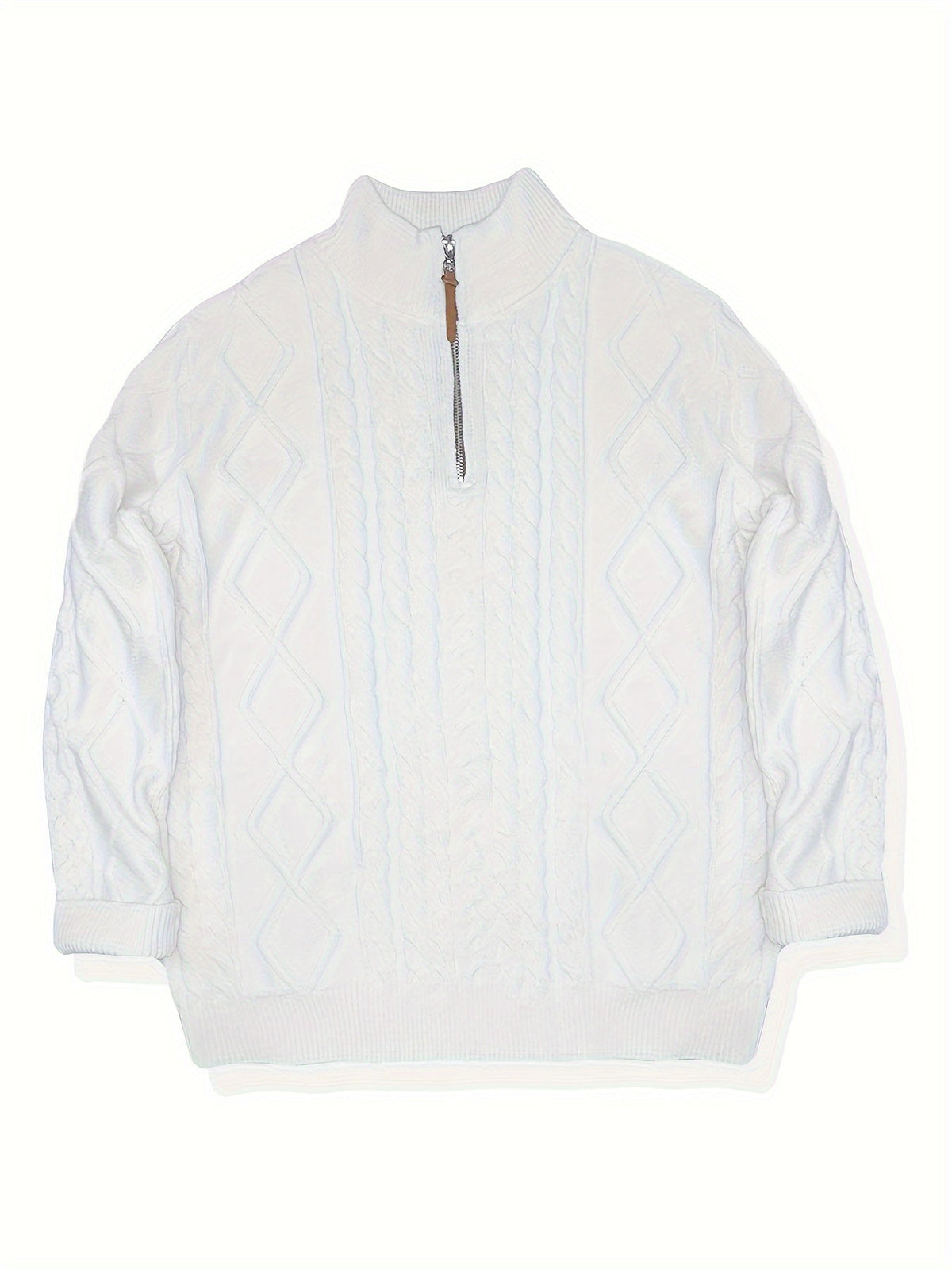 Felix | Men's Cable Knit Half-Zip Jumper for Winter