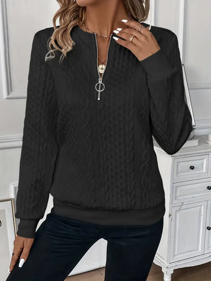 Amy | Stylish Zipper Jumper for Winter
