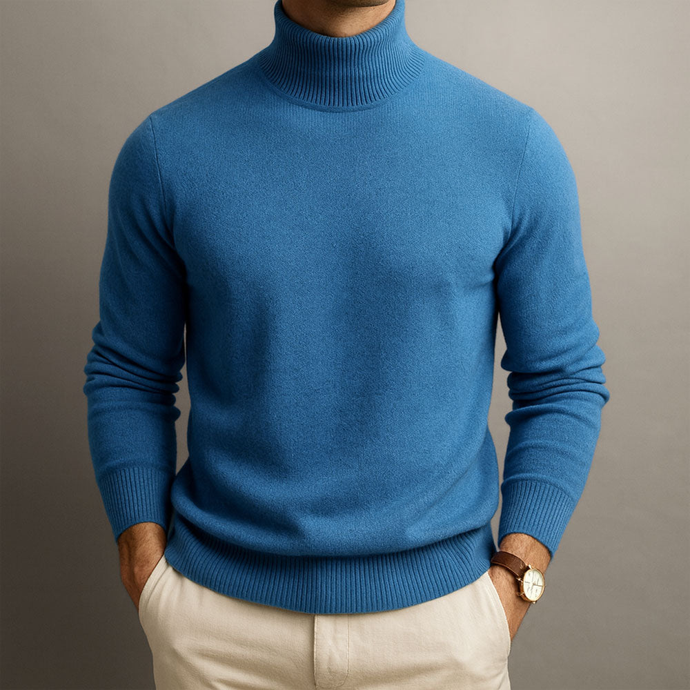 Archie | Men's Stylish High-Collar Jumper for Winter
