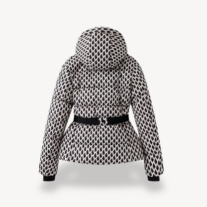 Riley | Women's Hooded Belted Puffer Jacket for Winter