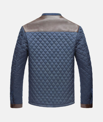 Jacob | Men's Quilted Button-Down Jacket for Winter
