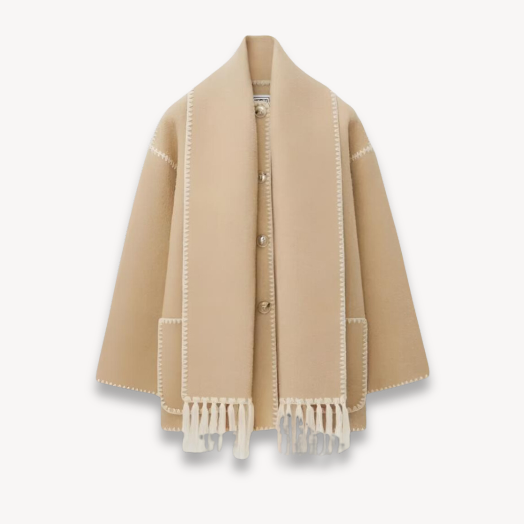 Libby | Women's Chic Oversized Cape Jacket